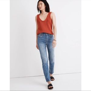 Madewell The Perfect Vintage Jean in Silverleaf Wash: Retro Pocket Edition Sz 24